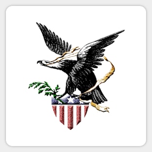 Eagle and Shield Sticker